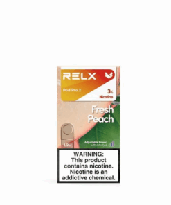 relx拋棄式煙彈蜜桃口味