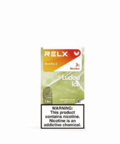 relx拋棄式煙彈綠豆冰口味